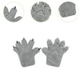 thumbnail image 6 of menolana Cat Claw Gloves Dress up Kitten Paw Gloves for Party Nightclub Carnival Gray, 6 of 8