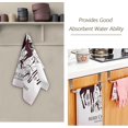 thumbnail image 2 of Christmas Reindeer Pink Hand Towels 2 PCS, Xmas Winter Snowflakes Kitchen Towel Ultra Soft and Highly Absorbent,Decorative Fingertip Face Towel for Bathroom Hotel, 28.3"x14.4", 2 of 5