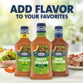 Kraft Zesty Italian Fat Free Salad Dressing, 16 fl oz Bottle