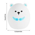 thumbnail image 2 of Up to 65% off Silicone Colorful Decompression Night Light Christmas Vibration Sensing 18 Key Remote LED Light, 2 of 2