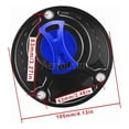thumbnail image 3 of Keyless Gas Cap for Yamaha FZ6R 09-15, 3 of 7