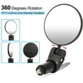 thumbnail image 4 of Zshan Bicycle Mirrors, (2 Pieces) Convex Handlebar Mirror 360° Adjustable High Definition Bicycle Rearview Mirror for Mountain Road Bike Motorcycle Bicycle, 4 of 5