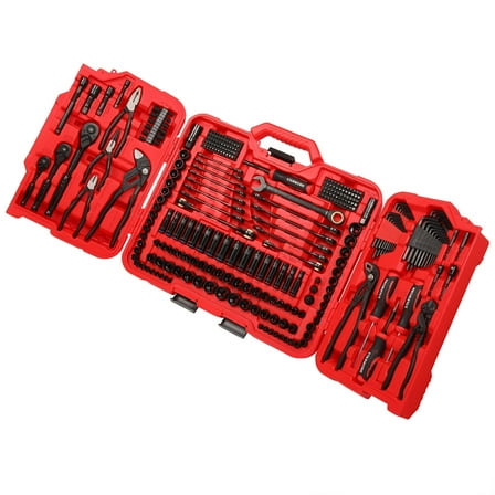 STARWORK TRUE MECHANIC™ 312-Piece Mechanics Tool Set and Socket Set, Professional【Pliers Wrench Version】 SAE/Metric