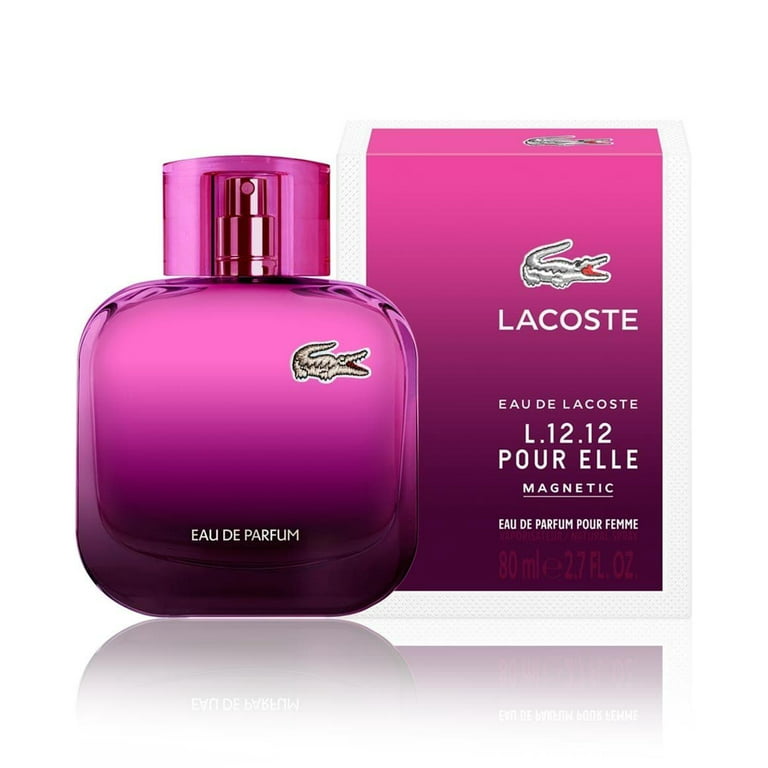 Fremkald længde argument Lacoste Lacoste Eau De Lacoste L.12.12 Magnetic Eau De Parfum Spray for  Women 2.7 oz - Walmart.com
