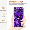 thumbnail image 5 of Purple City Neon Lamp Collage Case for Samsung Galaxy S23,Aesthetic Art Design Pattern Soft TPU Bumper Case Cover, 5 of 5