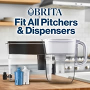 Brita Standard Replacement Water Filters for All Brita Pitchers & Dispensers, 2 Pack
