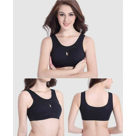

FOCUSNORM Women Seamless Anti-sagging Sports Bra