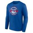 thumbnail image 2 of Men's Blue New York Rangers Native Long Sleeve T-Shirt, 2 of 3