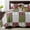 Burgundy, variant on Home Soft Things 8-Piece Floral Plaid Patchwork Bedspread Set, Reversible & Soft - Pink - Queen (106" x 106")