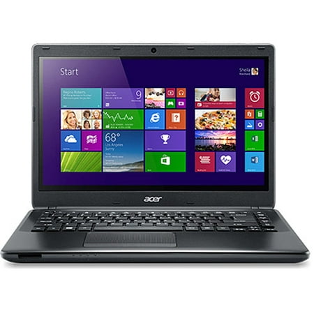 Acer Black 15.6" TravelMate P4 Laptop PC with Intel Core i5-4200U Dual-Core Processor, 8GB Memory, 128GB SSD and Windows 7 Professional