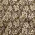 thumbnail image 1 of oneOone Cotton Poplin Twill Brown Fabric Asian Batik Floral Dress Material Fabric Print Fabric By The Yard 56 Inch Wide, 1 of 4