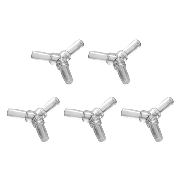 5PCS Aquarium- Airline Tubing Connector FishTank Connector 3-Way Connect Y FishTank Air Tube Adapters
