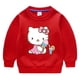 thumbnail image 2 of Hello kitty Otoño Invierno felpa engrosamiento niñas lindas estampado de dibujos animados estilo niños jersey de manga larga niños abrigo Casual Top, 2 of 5