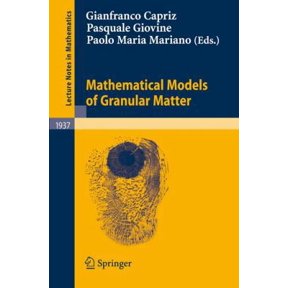 Pre-Owned Mathematical Models of Granular Matter (Paperback) 3540782761 9783540782766