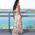thumbnail image 2 of Nouvelles Robes Longues Sexy Femmes Irrégulières Robe de Plage Robe de Bal Bretelles Spaghetti Sangle Robes de Soirée, 2 of 2