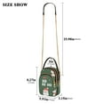 thumbnail image 2 of FORMRS Crossbody Bag for Women Quilted Travel Shoulder Cell Phone Purse with Chain Strap Handbag, Christmas Santa, 2 of 7