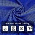 thumbnail image 3 of Cooling Towel 4 Pack Instant Relief Microfiber Cool Towels, 3 of 5