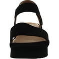 thumbnail image 3 of L'Amour des Pieds Womens ABRILLA Suede Casual Platform Sandals, 3 of 3