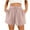 Pink, variant on Kaemgyyd Womens Sweat Shorts Casual Summer Drawstring Comfy Shorts Elastic High Waist Running Clothes with Pockets