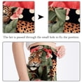 thumbnail image 3 of Leopard Chiffon Summer Dress with Polyester Straps - Women's Beach Dresses, 3 of 6