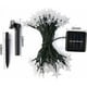 thumbnail image 4 of Cadena de luces solares para exteriores, 30 luces LED con forma de estrella, 8 modos, decoración impermeable para exteriores para jardín, patio, Ramadán, Navidad (blanco cálido), 4 of 5