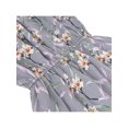 thumbnail image 6 of Girls Dress Gray Flower Hi-lo Style Halter Sleeveless Summer Sundress 6 Years, 6 of 7