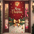 thumbnail image 5 of Decorative Festive Christmas Tree Banner Holiday Decoration Ornaments Stars for Celebration Indoor Outdoor Party, 5 of 9