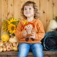 thumbnail image 5 of Fall Festival Scarecrow Doll with Sunflower - 11.8 Inch Fabric Home Decor for Autumn Thanksgiving Harvest Seasonal Display, Handmade Decorative Figurine for Mantel Table Porch Holiday Decorations, 5 of 5