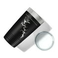 thumbnail image 5 of Lake Tuscaloosa Map Tumbler Travel Mug Insulated Laser Engraved Coffee Cup Alabama 20 oz Black, 5 of 5