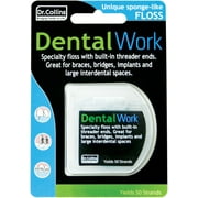 Dr. Collins Dental Work Specialty Floss Strands, 50 Ct