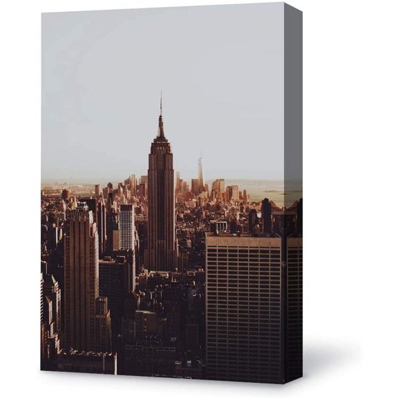 Idea4wall Modern Canvas Wall Art New York City Canvas Prints for Home Wall Decor, 12"x18"