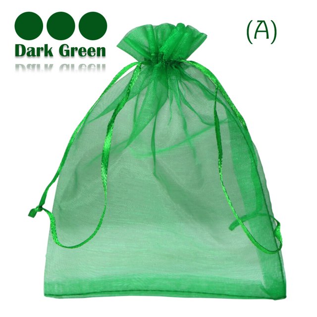 10-200PCS Garden Fruit Protection Bag Insect-proof Mesh Pocket Agricultural Orchard Pest Control Anti-Bird Netting Vegetable Bag20x30cm (200pcs) He Qiyong unisex