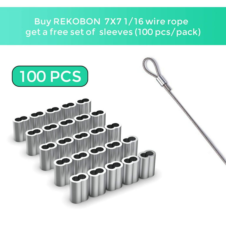 Wire Rope, 1/16 Wire Rope, 304 Stainless Steel Cable,, 48% OFF