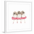 thumbnail image 2 of "Ballerina Birds" Framed Painting Print, 2 of 6