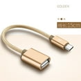 thumbnail image 1 of Oliegs Metal USB C 3.1 Type C Male To USB Female OTG Data Sync Converter Adapter Cable, 1 of 7