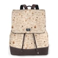 thumbnail image 1 of Disketp Coffee Time Mochila de Cuero para Mujer, Bolso de Espalda Antirrobo con Estilo para Viaje, Trabajo y Uso Diario, 1 of 4