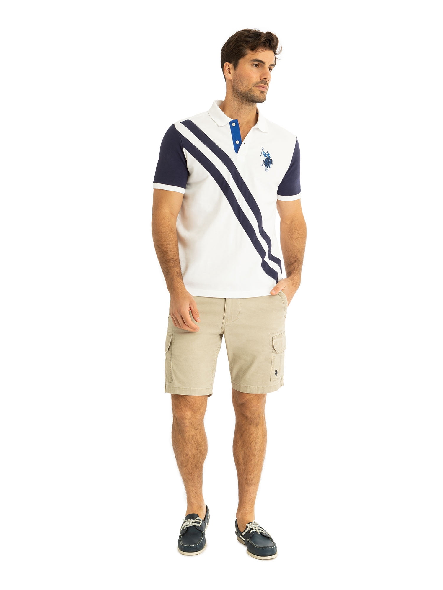 U.S. Polo Assn. Men's Novelty Polo Shirt