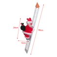 thumbnail image 2 of Cuerda de escalada eléctrica Papá Noel Fiesta de Año Nuevo Puerta Juguetes de Papá Noel Muñeca de juguete Tal como se describe, 2 of 8