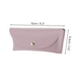 thumbnail image 4 of Unique Bargains Lightweight Eyeglass Cases for Daily Use 6.3"x2.6"x1.5" Gray Purple, 4 of 5