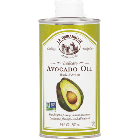 French Vanilla Flavor Oil - La Tourangelle, Delicate Avocado Oil, 16.9 fl oz (500 ml)