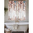thumbnail image 7 of Living Room Curtains 72 Inches length, Brown Eucalyptus Fall Window Treatment Curtain Drapes, Botanical Weeping Leaves Pastoral Light Filtering Drapes for Bedroom Laundry Room, 52"x72", 2 Panels, 7 of 7
