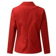 thumbnail image 6 of Women's Casual Blazers Open Front Long Sleeve Work Office Jackets Coat, 6 of 9