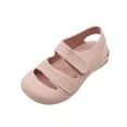 thumbnail image 4 of Kids Boys Girls Sandals Solid Color Non-Slip Soft Bottom Clogs Slides, 4 of 6