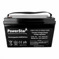 thumbnail image 2 of PowerStar 12 V 100 Amp Hour HR12330W Group 27 SLA Battery for Boat, Motor, Marine, 2 of 3