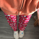 thumbnail image 5 of Pantalones de dormir informales para mujer de Sanrio Hello Kitty color rosa intenso, pantalones de pijama holgados con cintura elástica Y2k, pantalones de pierna ancha con bonitos dibujos animados, 5 of 5