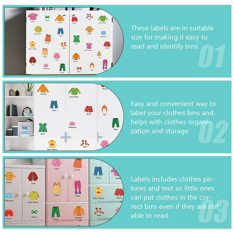 Tiny Clothing Labels: Simple Kids' Clothing Labels