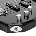 thumbnail image 7 of Glarry 4 Strings Fire Style Electric Bass Guitar For Beginner with 20w Amp Black, 7 of 7