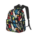 thumbnail image 2 of Fotbe Parrot Lightweight Casual Laptop Backpack for Men and Women, Daily use Waterproof backpack, Backpack for College, 2 of 8