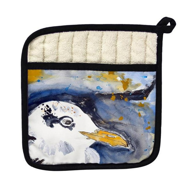Betsy Drake PT293 Gull Portrait Right Pot Holder