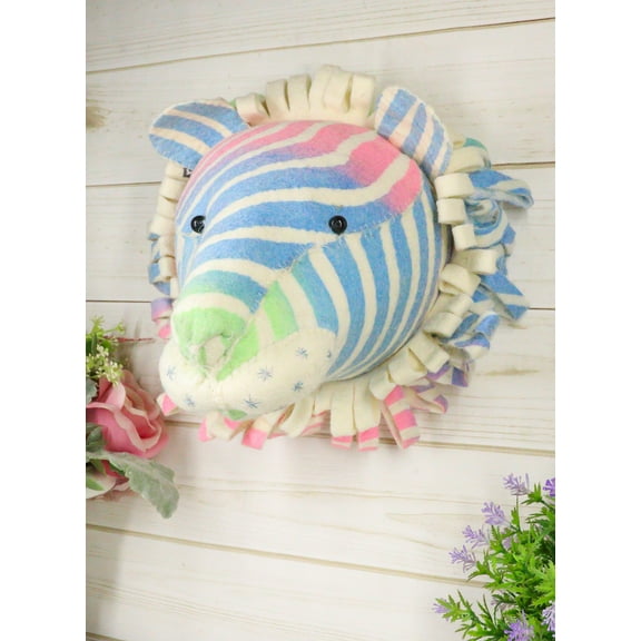 Ebros Fiona Walker England Handmade Organic Semi Lion Head Hanging Wall Decor